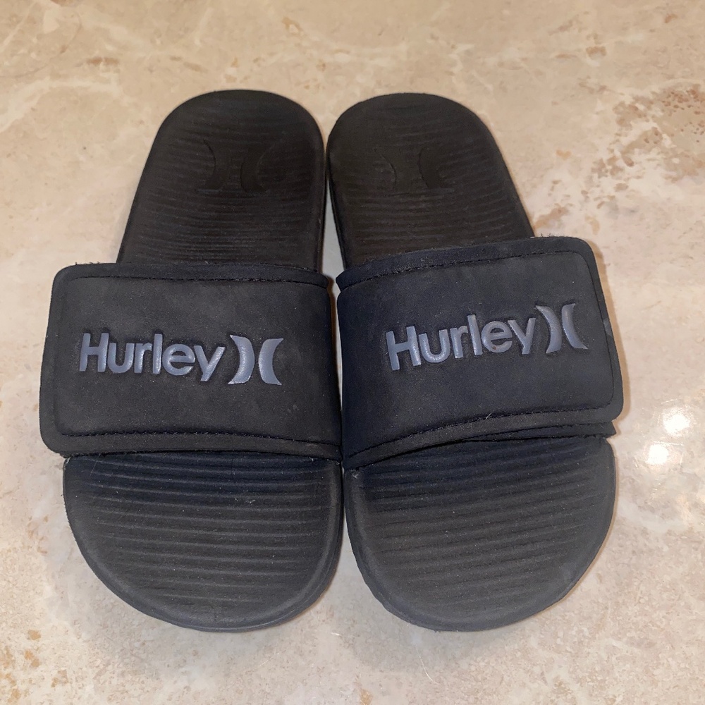 Boys Hurley slide sandals
